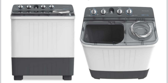 Item 4 - Lavadora Semi-Automática de 12Kg